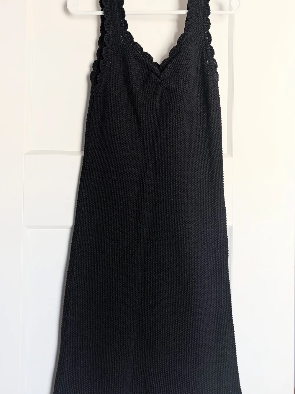 Art class Girls Black Waffle-Knit Dress